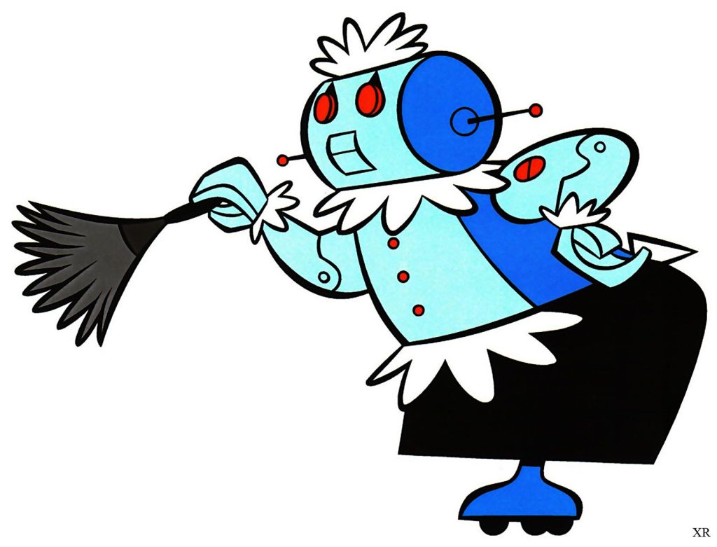 Rosie the Robot illustration from the Jetsons