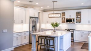 cleaned modern kitchen